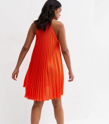 New look orange clearance dress