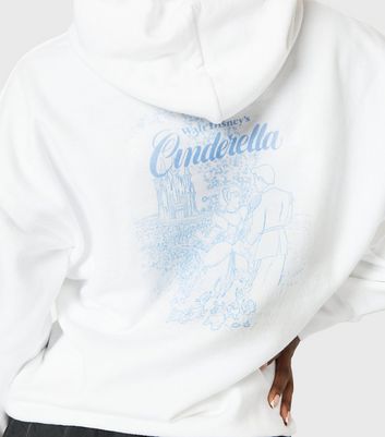 Damen Bekleidung Skinnydip White Disney Cinderella Logo Hoodie