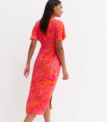 Pink zebra 2024 dress topshop