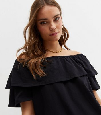 New look black bardot clearance dress