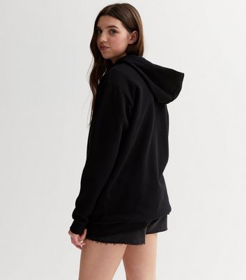 Girl in deals black hoodie