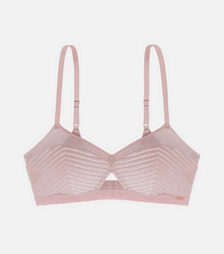 https://media3.newlookassets.com/i/newlook/839468170M9/womens/clothing/lingerie/dorina-pink-mesh-textured-velvet-bralette.jpg?strip=true&qlt=50&w=720