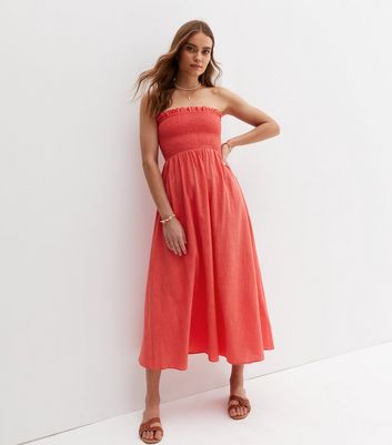 New look strapless sales dress