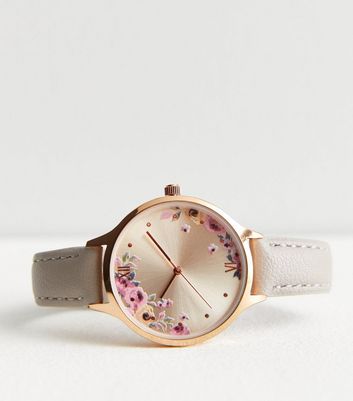 Rose gold watch new look shop