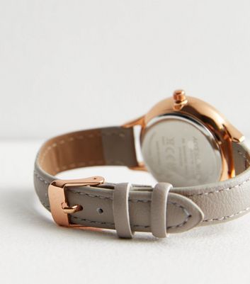 Rose gold watch new look sale