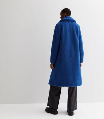 royal blue teddy jacket