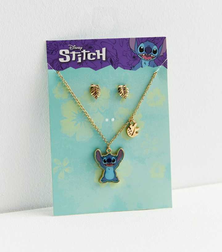 Disney Stitch Bijoux Set Boucles D'oreilles Bracelet Maroc