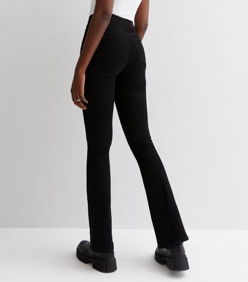 High rise black bootcut hot sale jeans