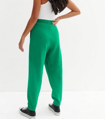 Petite green joggers sale