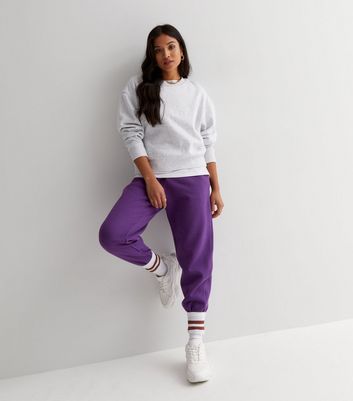 Womens store purple joggers