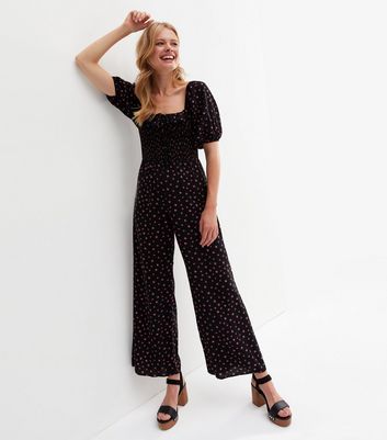 New look sales shirred jumpsuit