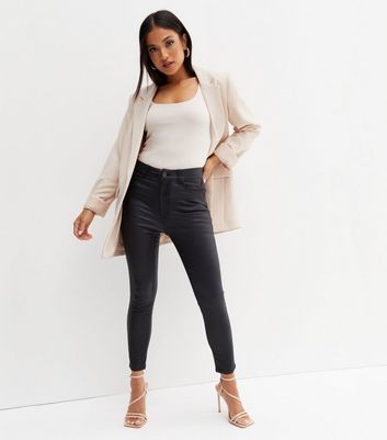 Petite leather outlet jeans