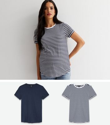 Rails White in White/Navy Womens Clothing Tops T-shirts Blue 