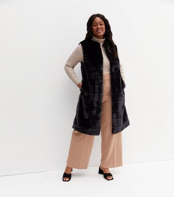 New look clearance pelted fur coat