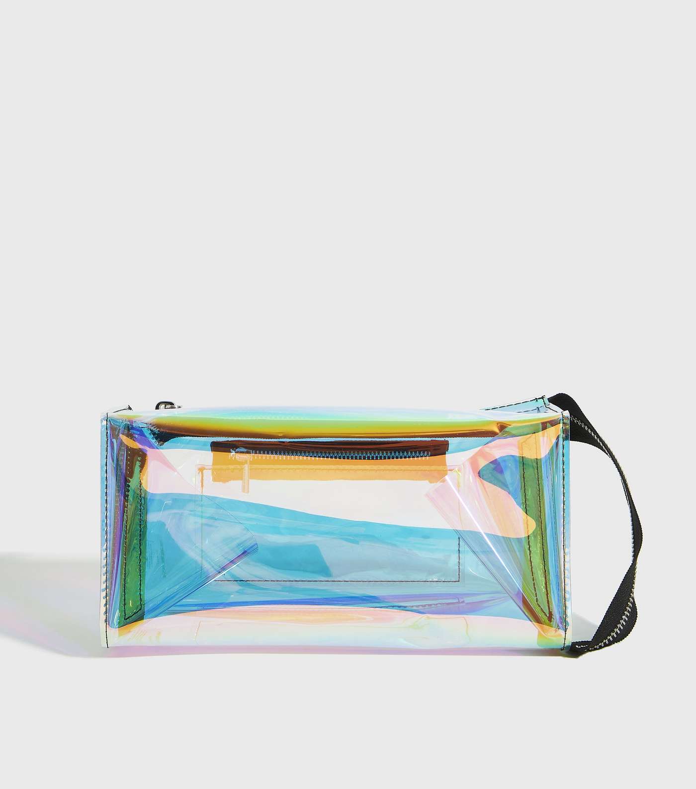 Skinnydip Multicoloured Holographic Makeup bag