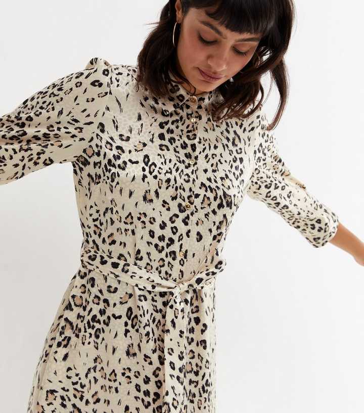 Torrid Dress 00X (M) 4X Mini 3/4 Sleeves Leopard Floral Print Plus