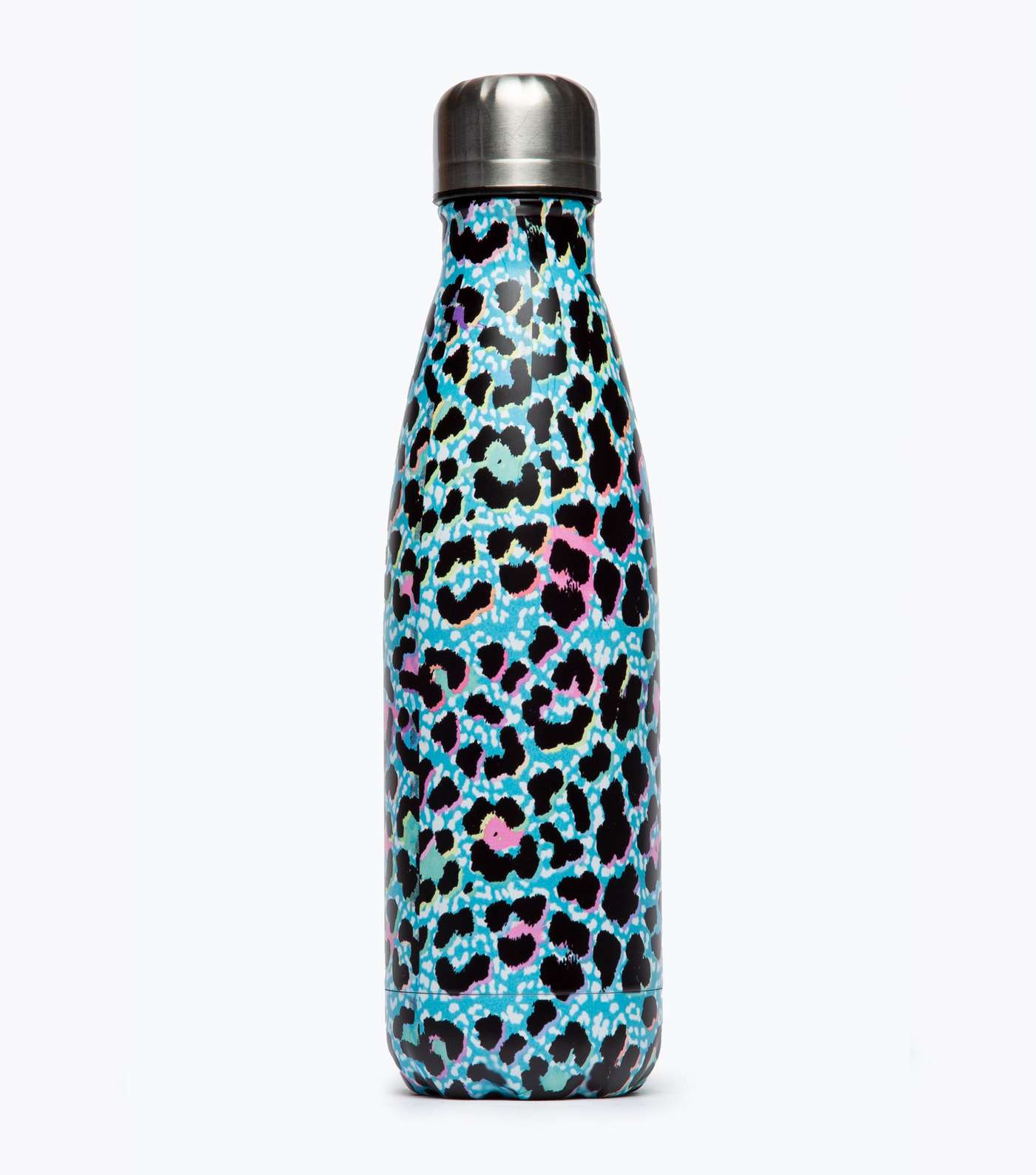 HYPE KIDS Blue Leopard Print Water Bottle Image 2