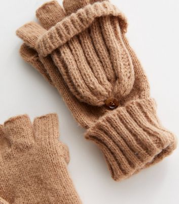 ladies camel gloves