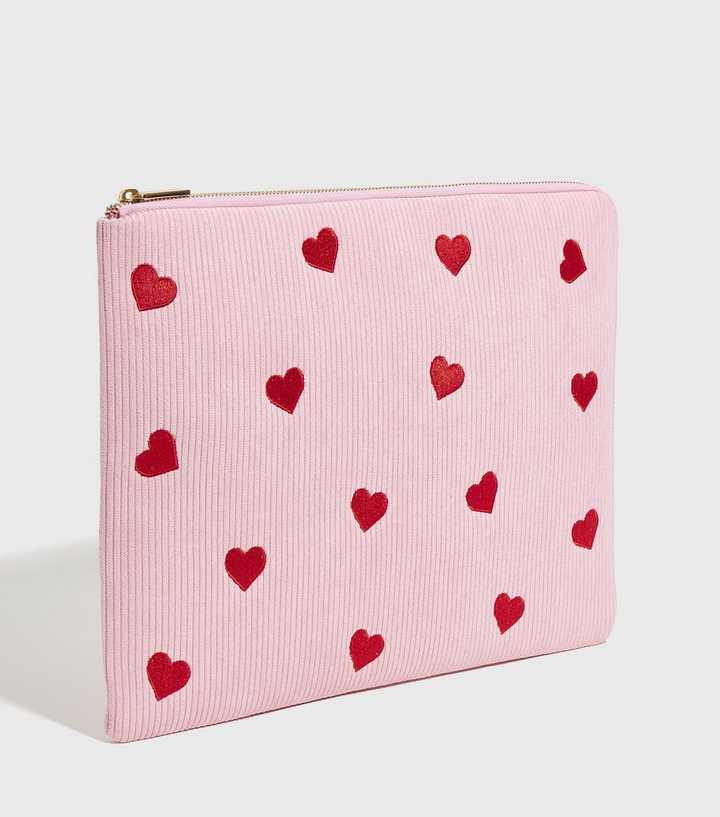 Embroidered Heart Wallet