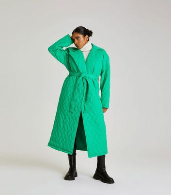 teal duster coat