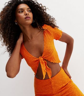 Neon orange crop deals