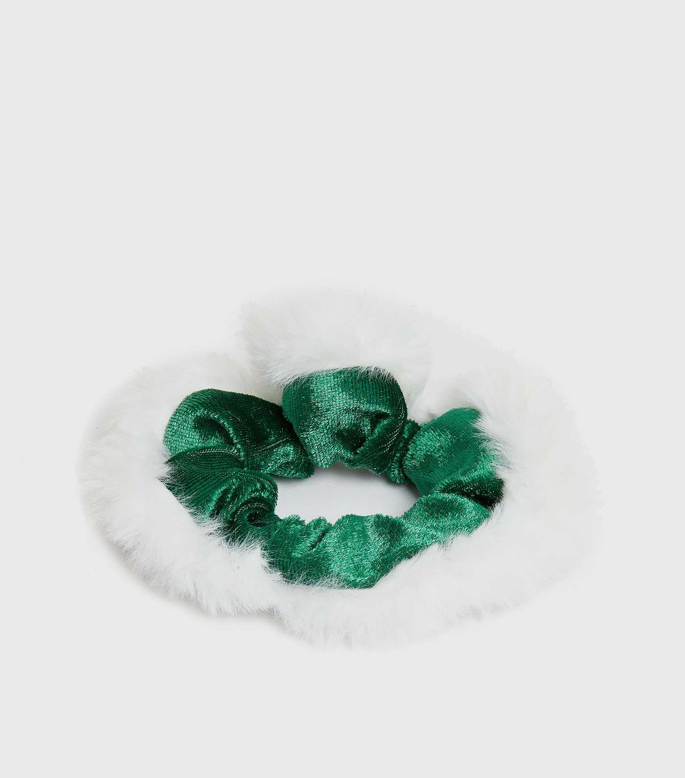 Green Christmas Elf Scrunchie Image 2