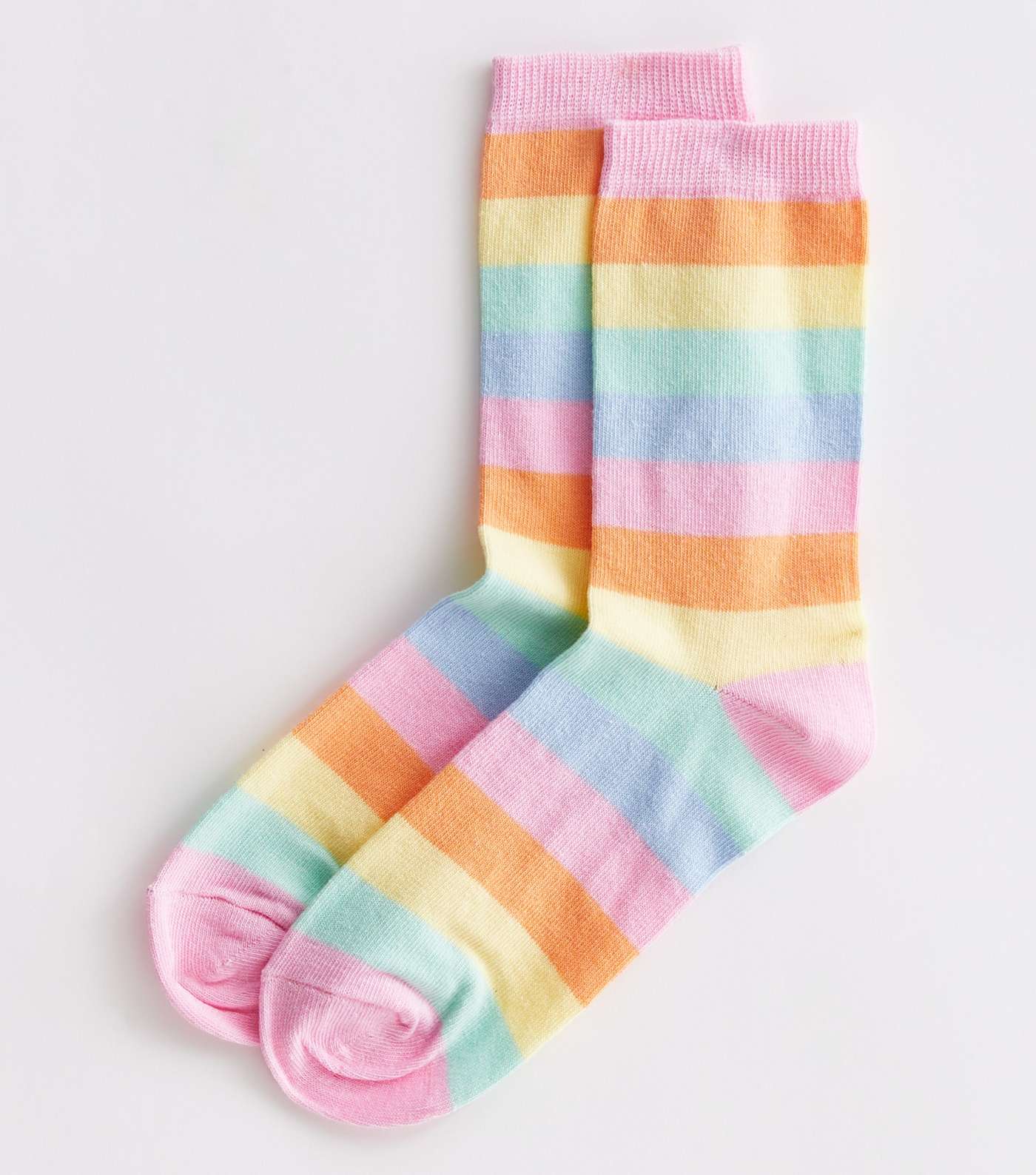 Multicoloured Stripe Socks
