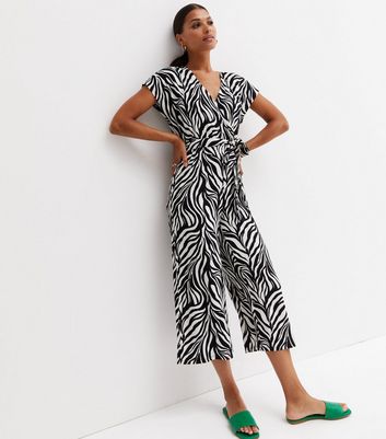 zebra jump suit