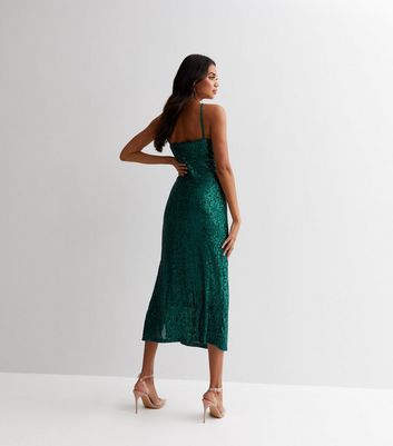 Missguided emerald outlet green dress