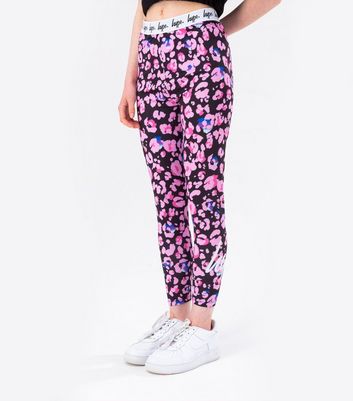 Pink UK 13 Years Hype Hype Girls Leopard Skinny Jogger 