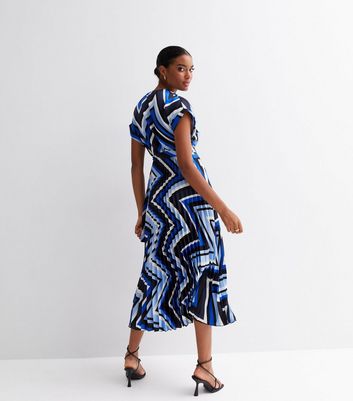 chevron shift dress