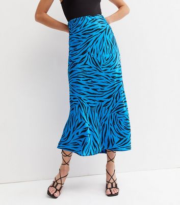 H and hotsell m zebra skirt