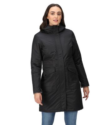 Regatta Black Hooded Waterproof Parka 