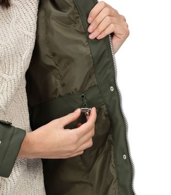 khaki insulated jacket