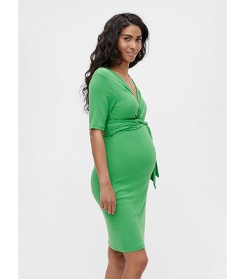 Mamalicious Maternity Green Mini Wrap 