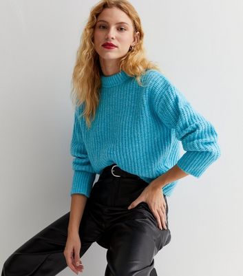 Turquoise shop blue jumper