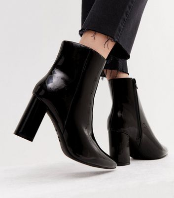 Over It Black Croc Fitted Over-Knee Pointed Heeled Boots – Club L London -  USA