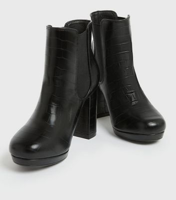 Croc discount platform boots