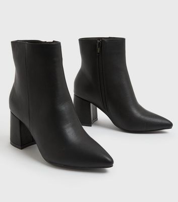 Black pointed ankle boots hot sale uk