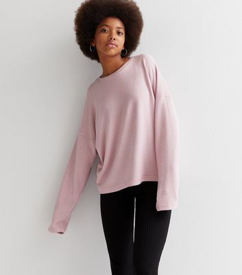 Name It Pink Long Sleeve Jumper New Look