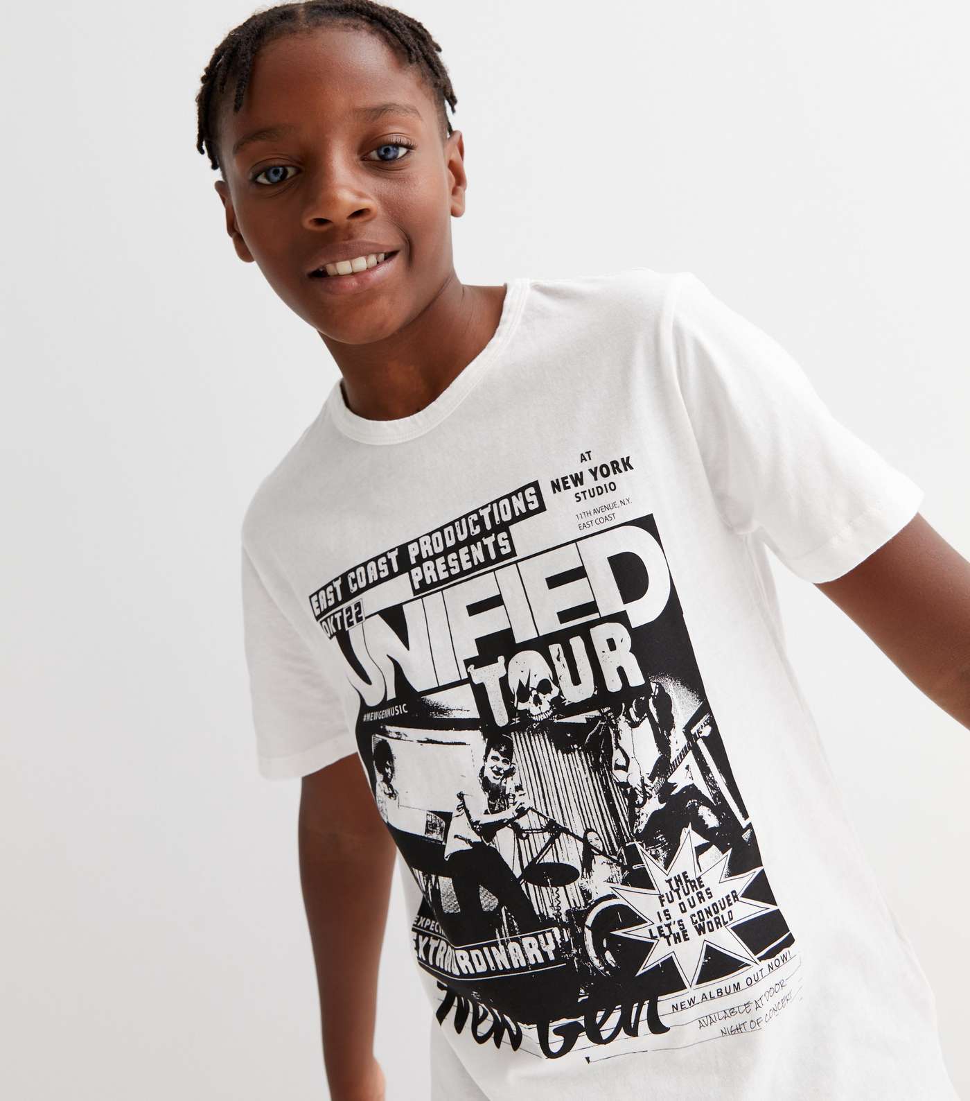 KIDS ONLY White Unified Logo T-Shirt