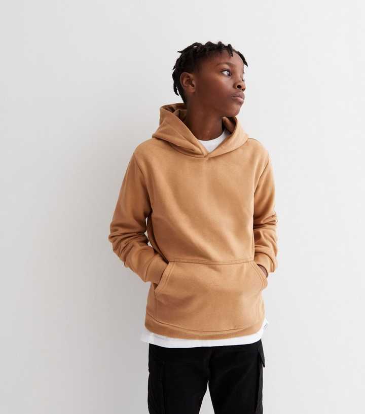 Oversized Hoodie - Brown - Kids