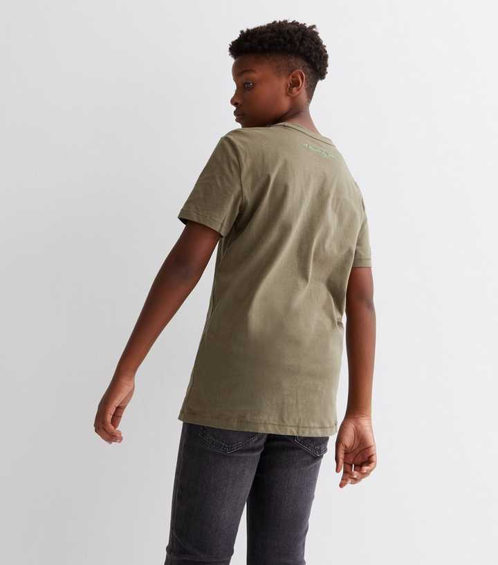 kids khaki shirt