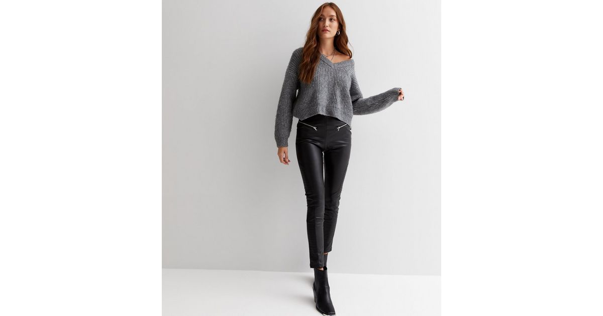 Faux Leather Leggings Casual Outfits For Women  International Society of  Precision Agriculture
