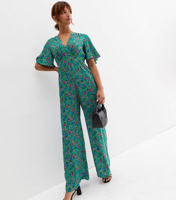 Palazzo jumpsuit with store sleeves