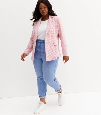 pink gingham jacket