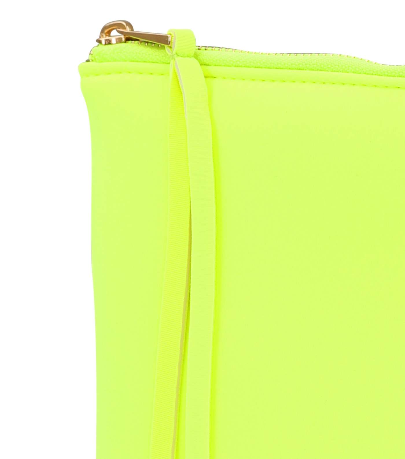 South Beach Yellow Wristlet Clutch Bag Image 3