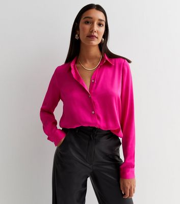 Pink shirt outfit store women's