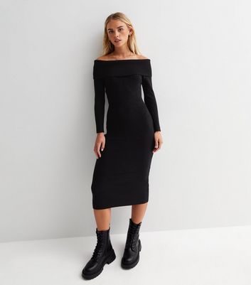 Petite bardot dress outlet uk