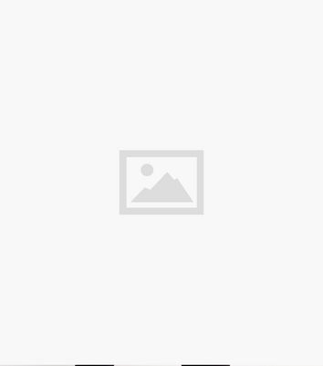 Blue Vanilla Silver Stripe Sparkly High Neck Long Puff Sleeve Top